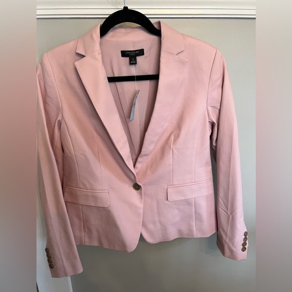 Ann Taylor Jackets & Blazers - Ann Taylor Pink Blazer 6P NWT